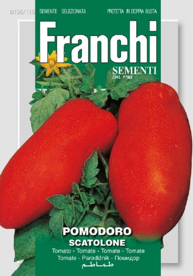 Tomaat Scatolone (Solanum) 400 zaden